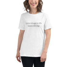 Load image into Gallery viewer, TSHIRT_little things